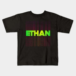 Ethan gift idea for boys men first given name Ethan Kids T-Shirt